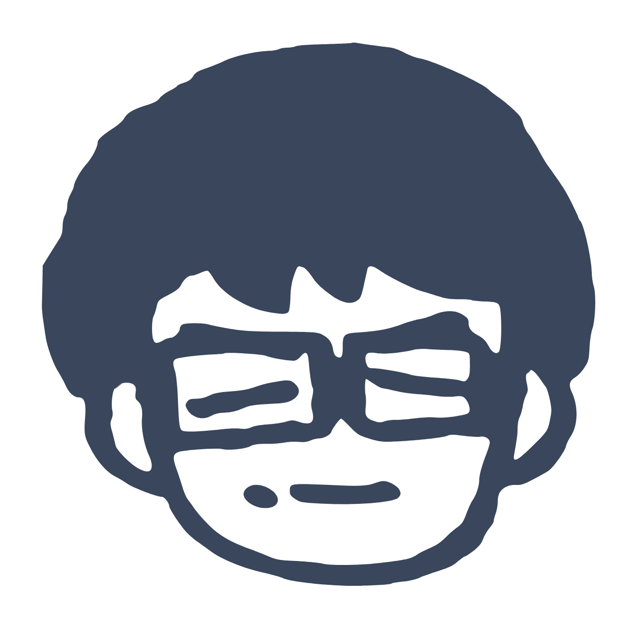 グラフィックレコーディングで描かれた大山奥人の顔アイコン